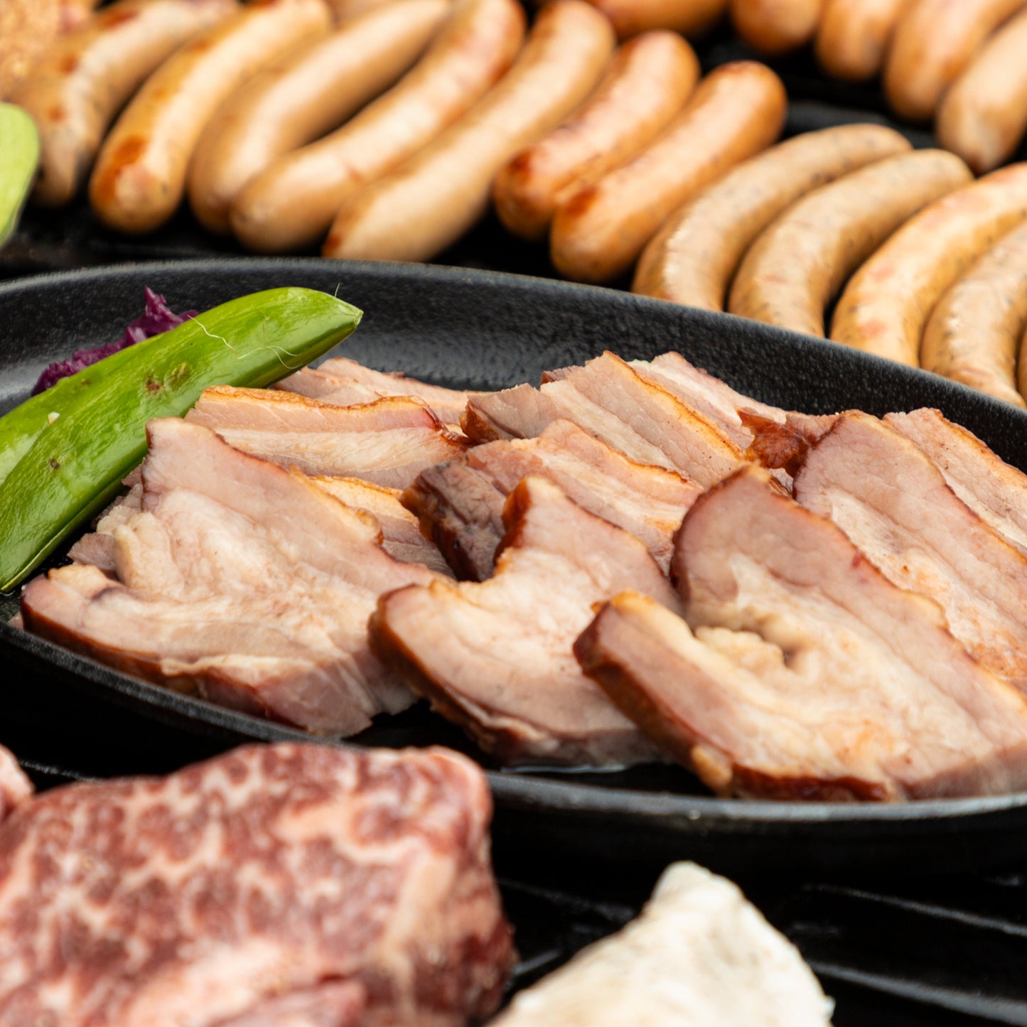 熟成炭火燻製 三枚肉 古式乾塩法ベーコン